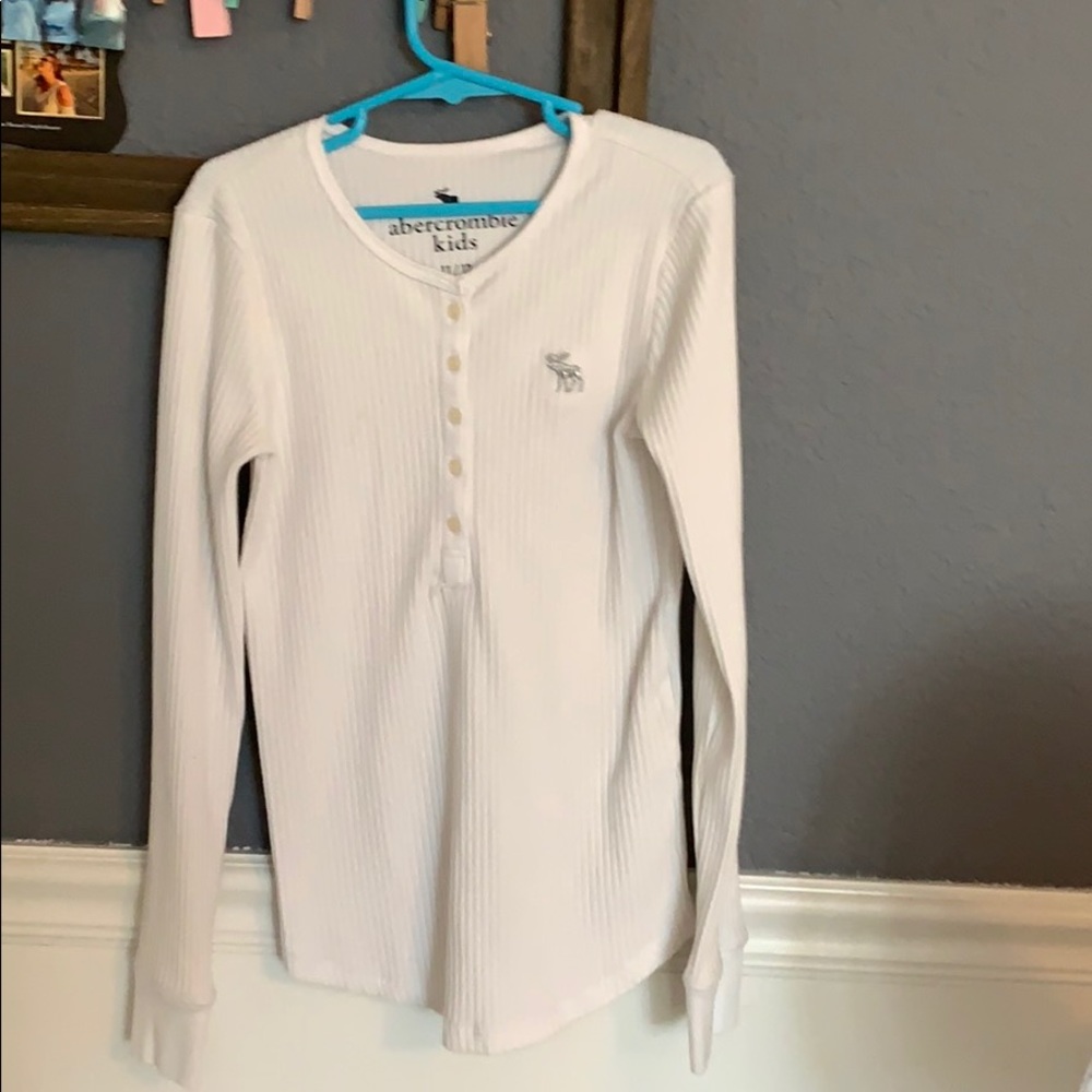Long sleeve white shirt
